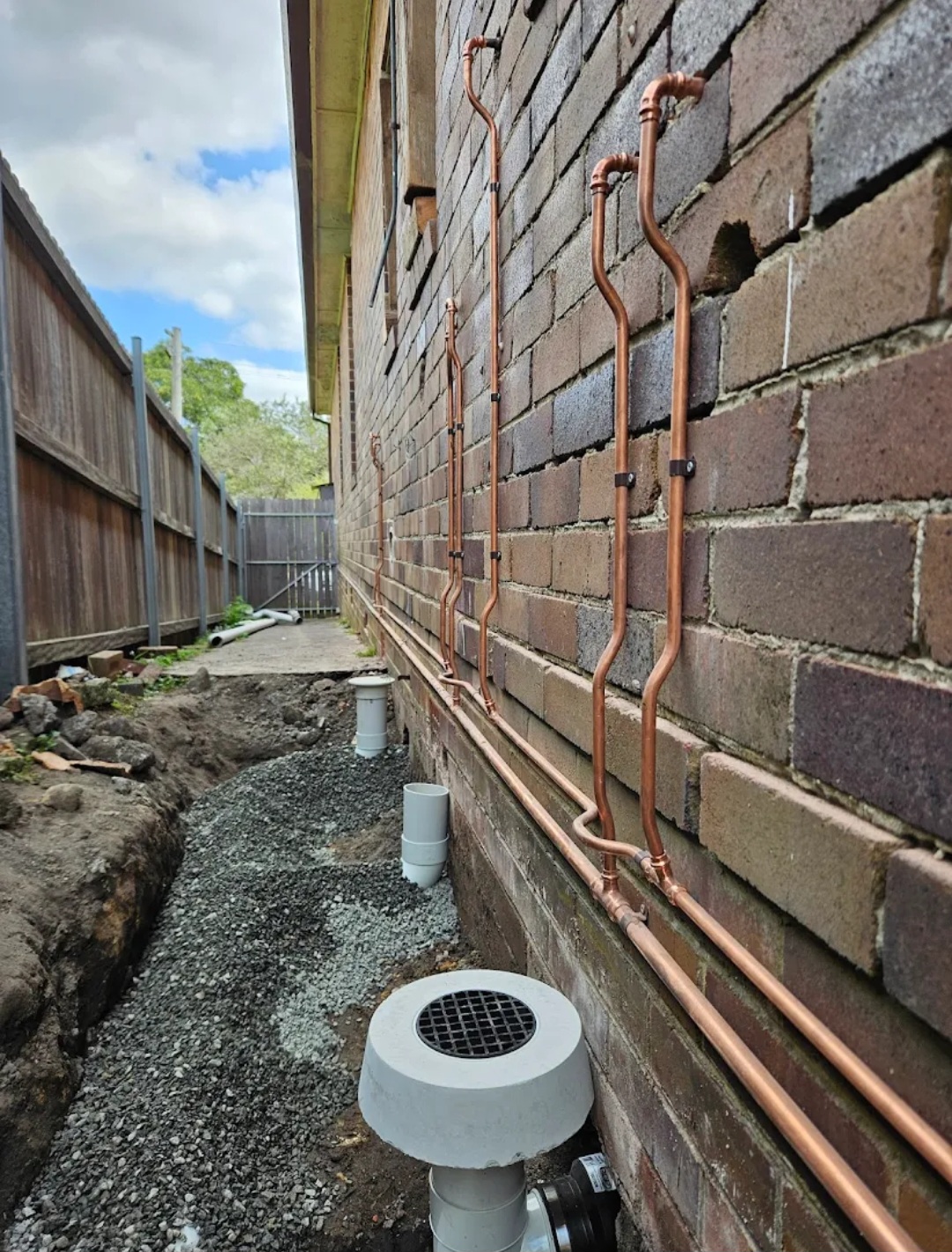 Drainage and pipe work