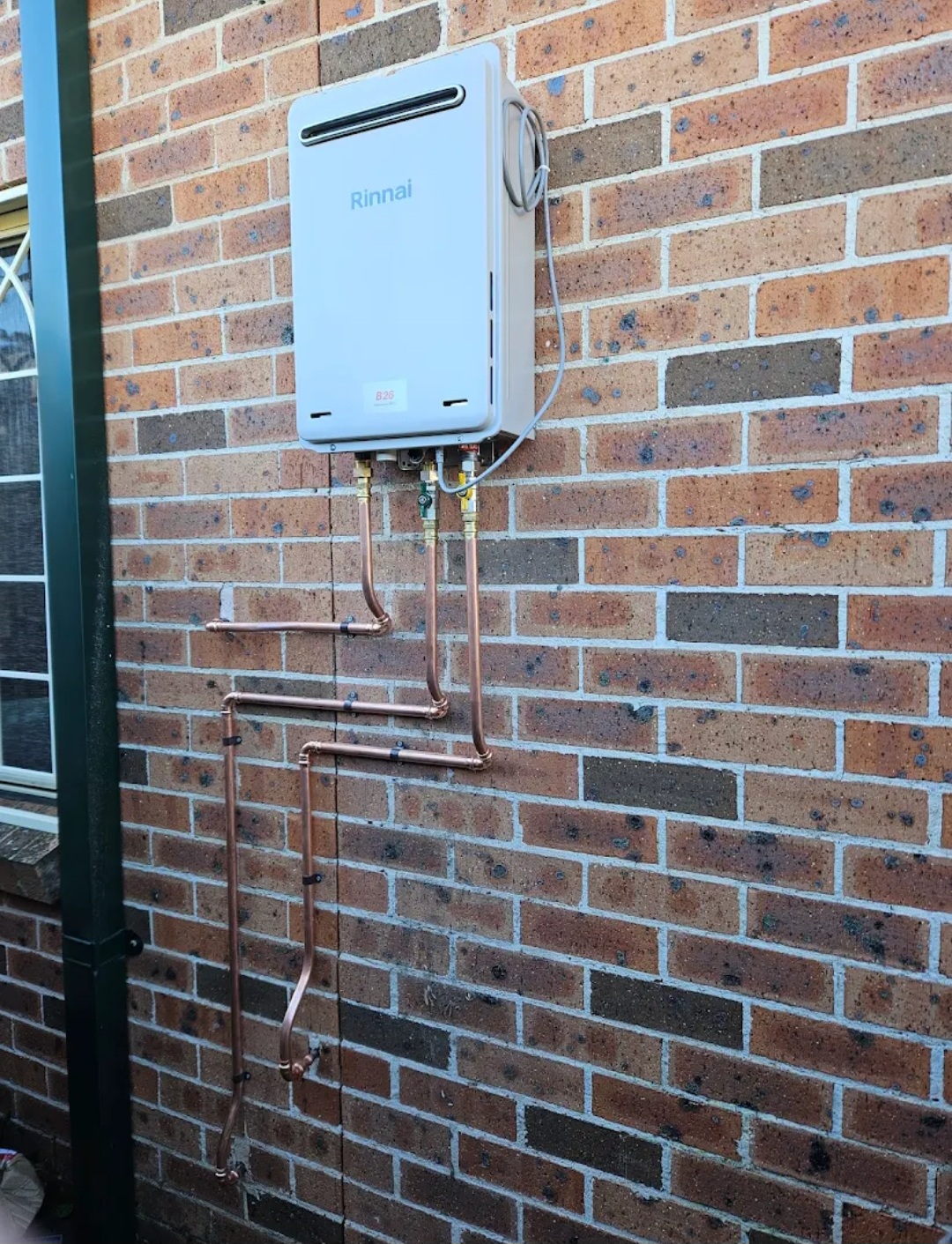 Water heater installation